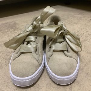 puma suede bow galaxy